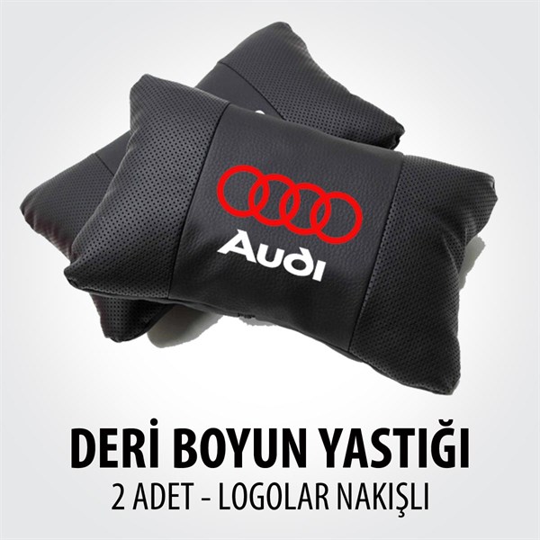 Audi Deri Boyun Yastığı