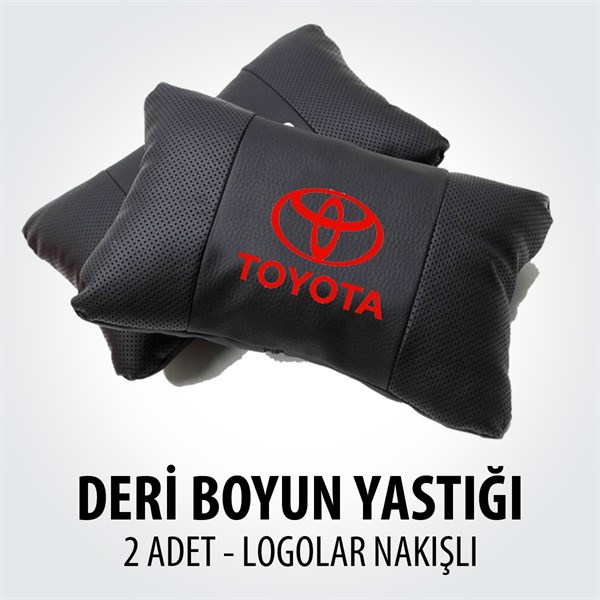 Toyota Deri Boyun Yastığı